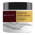 Miracle Hair Mask, Containing Collagen and Keratin - Deep Hair Care with Coconut Oil - Intense Moisturizing and Hydrating - Repairs Fine, Thin, Fragile, Dry, and Damaged Hair Qme One Bottle