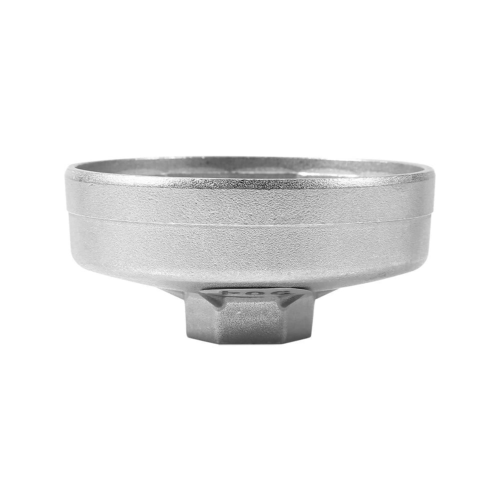 Oil Filter Wrench Socket Remover Tool 79mm 15 Flute Aluminum Oil Filter Wrench Cartridge Car Socket Remover Tool Qme