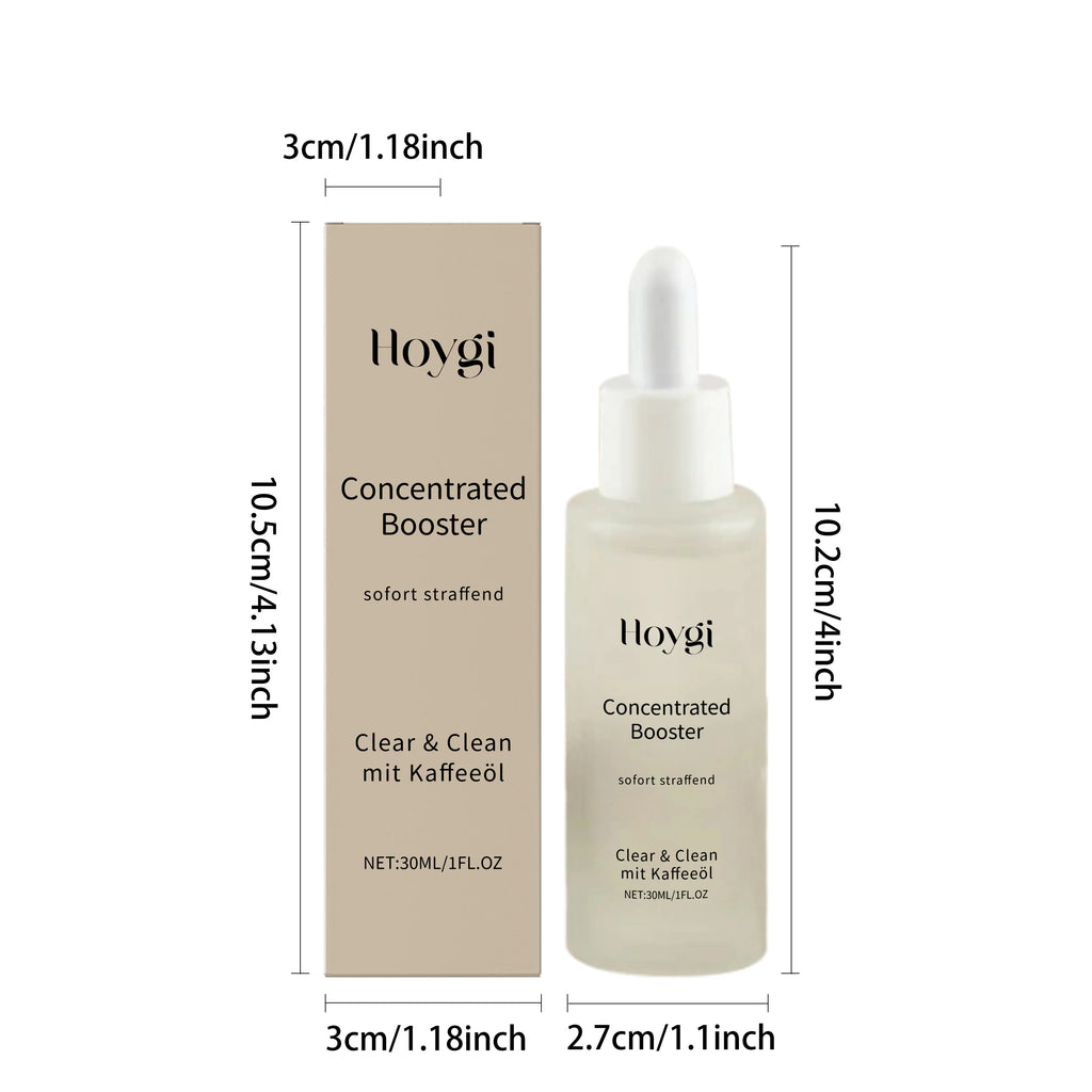 Moisturizing Brightening Essence Concentrated Booster Hydrates Evens Skin Tone Anti-Dryness Smooth Facial Serum for Glowing Skin Qme