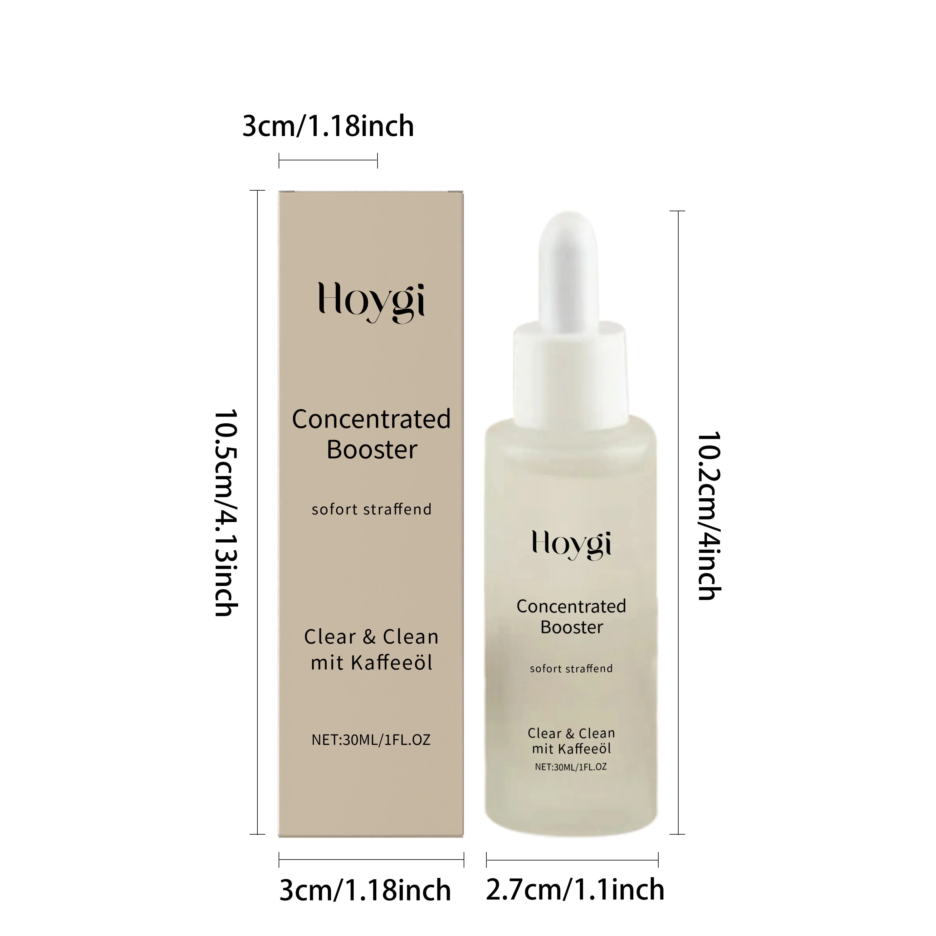 Moisturizing Brightening Essence Concentrated Booster Hydrates Evens Skin Tone Anti-Dryness Smooth Facial Serum for Glowing Skin Qme