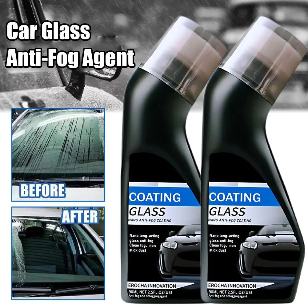 Motorcycle Anti Fog Agent Helmet Lens Wiper Rearview Mirror Glass Liquid Windscreen Fog Repellent Spray for Car Accessories Qme