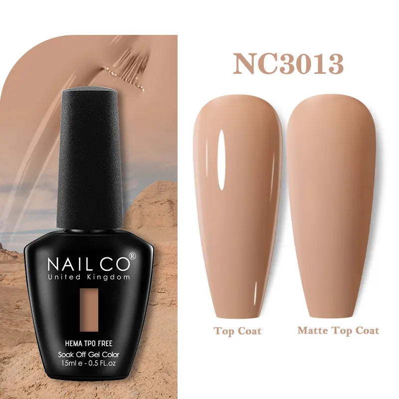 NAILCO Fresh Gel Nail Polish Nails Semi-permanent Varnish Hybrid