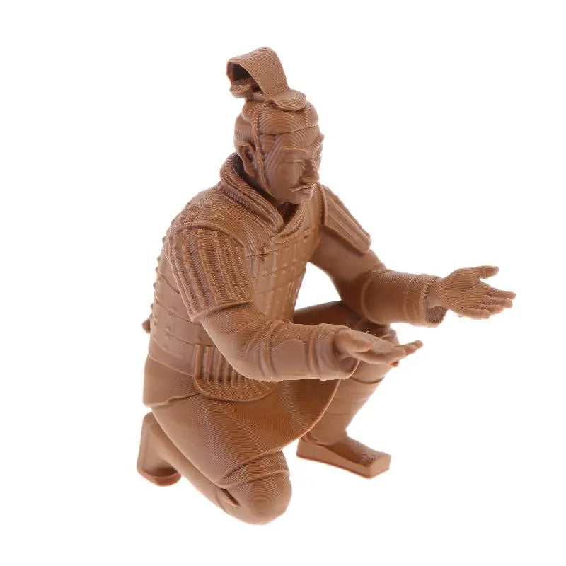 Creative Terracotta Warriors Pen Holder 3D Printing Pencil Storage Qme Brown
