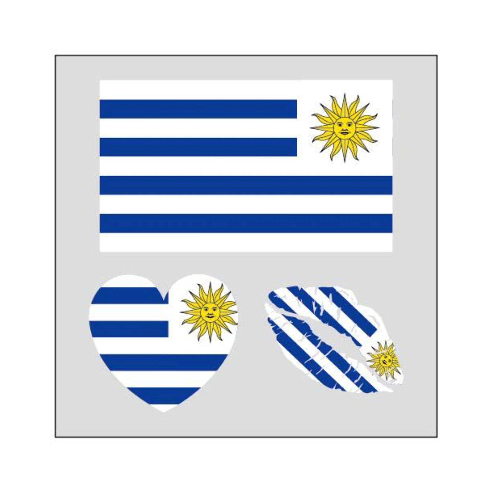 National Flag Football Fan Temporary Tattoos Face Body Decorative Stickers Event Cheering Props Suitable for Adults and Children Qme E