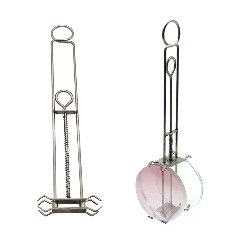 Lens Staining Tool Holder, Tinting Clip, Tint Bath Clamp, Metal Stretch, Spring Clamp, Staining Tool Qme