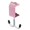 Desk Clamp Hook Headphone Holder Iron Double Hooks Under Adjustable Qme Pink
