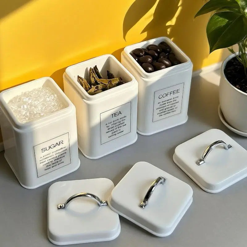 Mini Kitchen Storage Container Square 1 6 Scale Miniature Dollhouse Qme