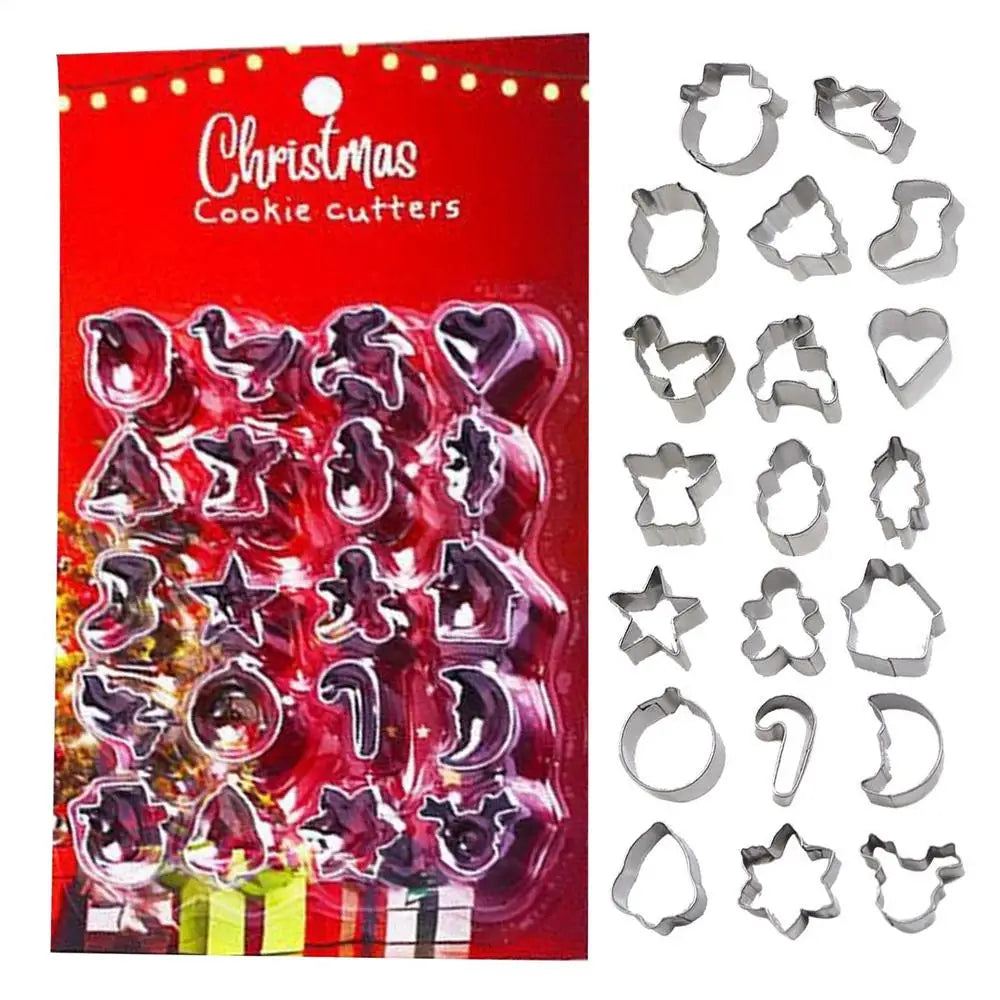 Cookie Cutters Kids 20X Small Cutter Christmas Heavy Duty Molds 3D Qme 01 China Mainland