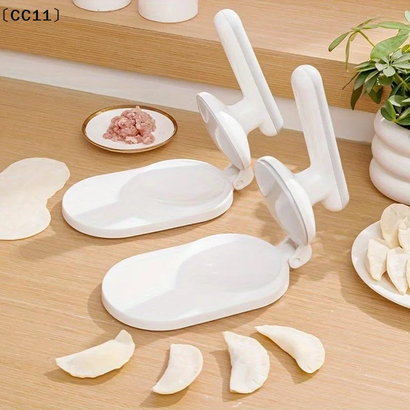 Manual Dumpling Wrapper Press Maker DIY Meat Filling Roll KitCC11 Qme Default Title