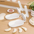 Manual Dumpling Wrapper Press Maker DIY Meat Filling Roll KitCC11 Qme Default Title