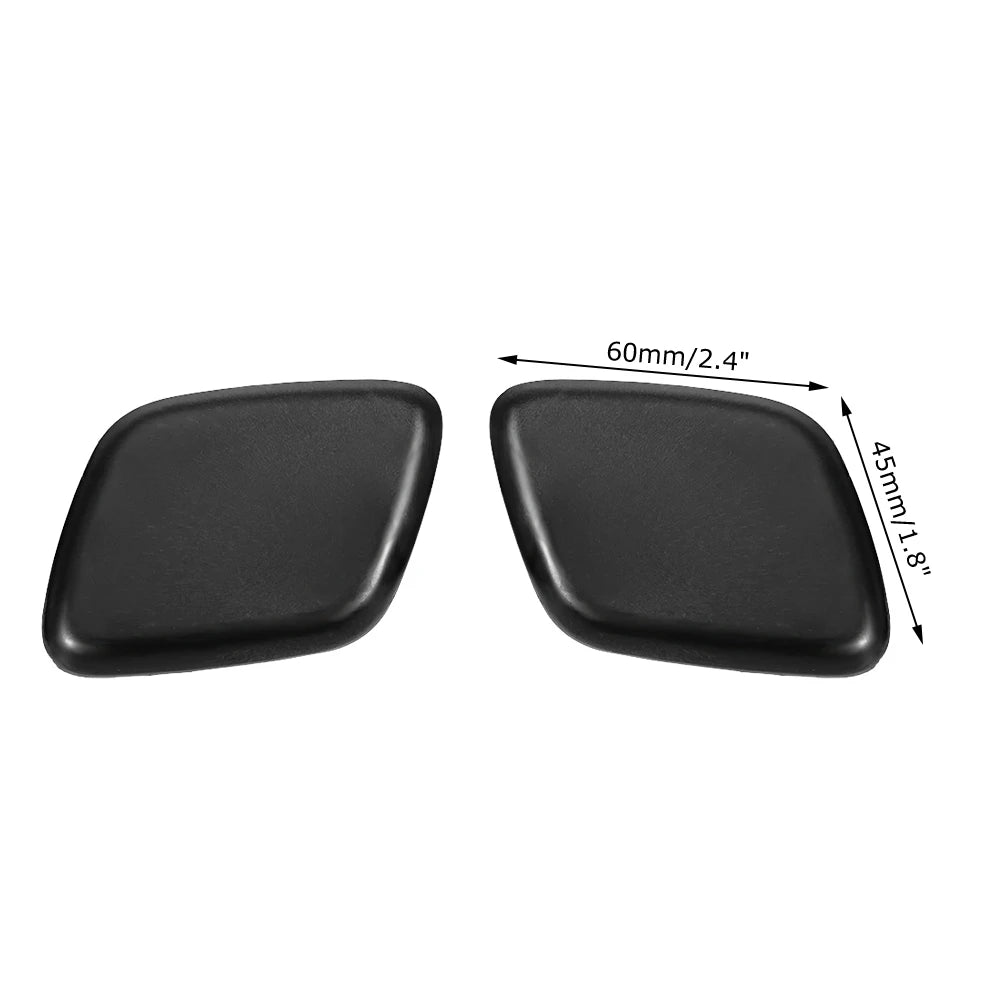 1 Pair Car Front Bumper Headlight Washer Accessory Replacement for Focus 2012-2014 Front Bumper Headlight Washer Qme