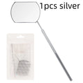 Eyelash Extension Mirror Detachable Stainless Steel Lash Lifting Makeup Mirror Beauty Tool Accessories Supplies Qme 1pcs silver