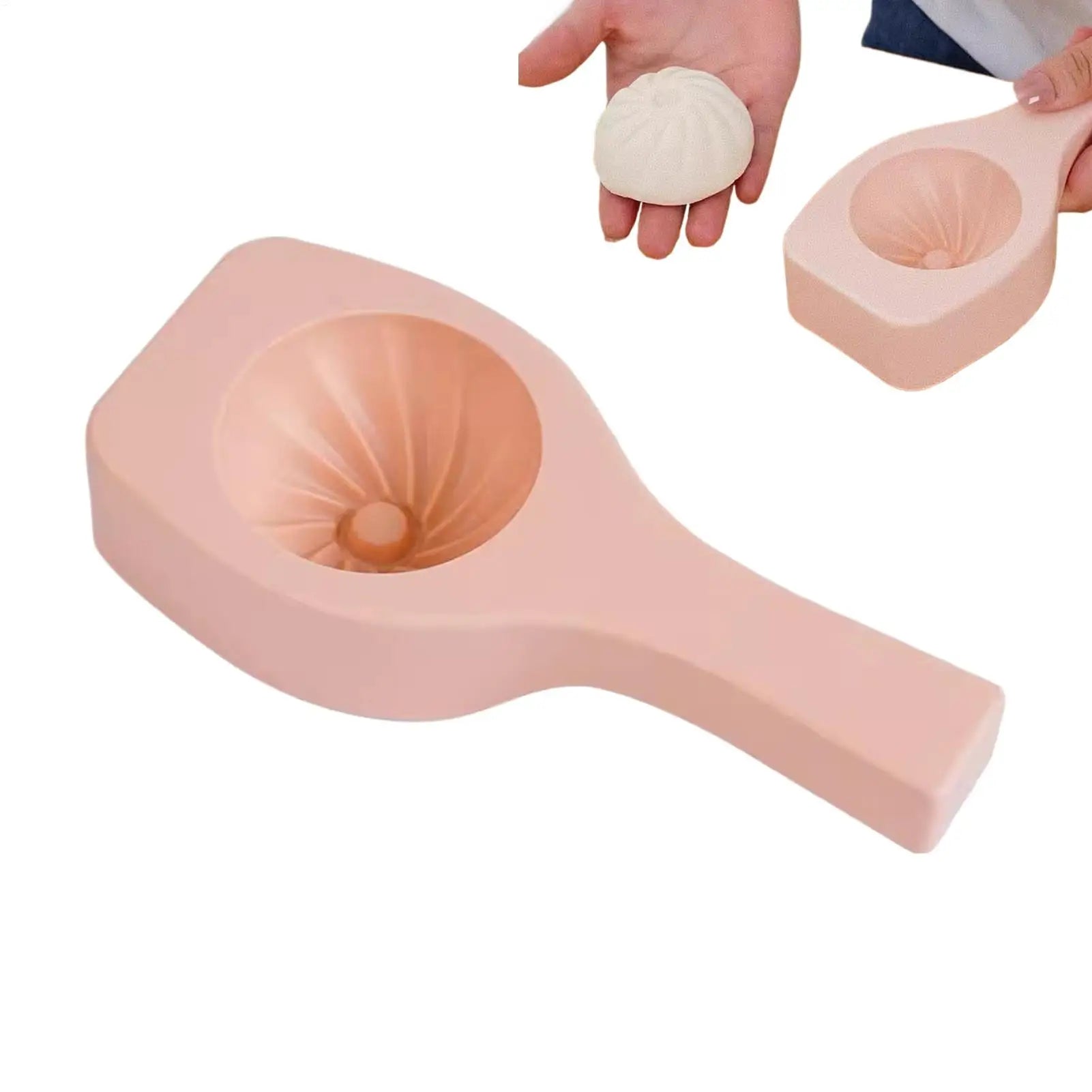 Baozi Mould Steamed Stuffed Bun Making Mold Steamed Stuffed Bun Making Mold Chinese Bao Bun Maker Multifunctional Non-Stick Qme