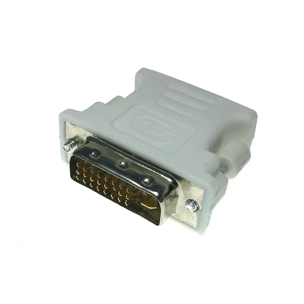 Adapter DVI-I Male To VGA /D-Sub/ Female ESPADA Model: EDVI-Dsabadap/video Adapter DVI To VGA, DVI 29 M SVGA 15 F White Qme