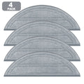 4/10pcs Mop Cloths For Roborock Q10 S5/Q10 S5+/Q10 VF/Q10V/Q10V+ Vacuum Cleaner Household Replacement Mop Cloth Rag Spare Parts Qme 4 PACK