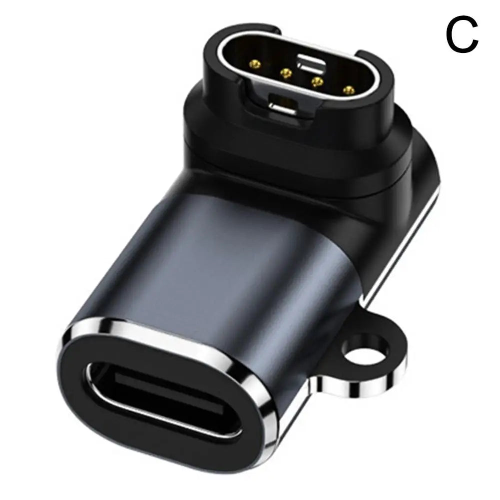 Type-C Conversion For Fenix7 7X 5S 6 6X 6S PRO Smartwatch Charger Adapter Garmin Charging Cable Adapter Accessories Qme C