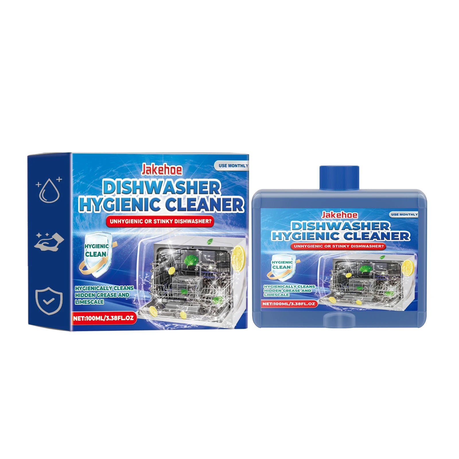 Dishwasher Cleaner Quickly Decompose Food Residue Remove Scale Eliminate Odor Reduce Bacterial Growth Home Dishwashing Detergent Qme Original Flavor