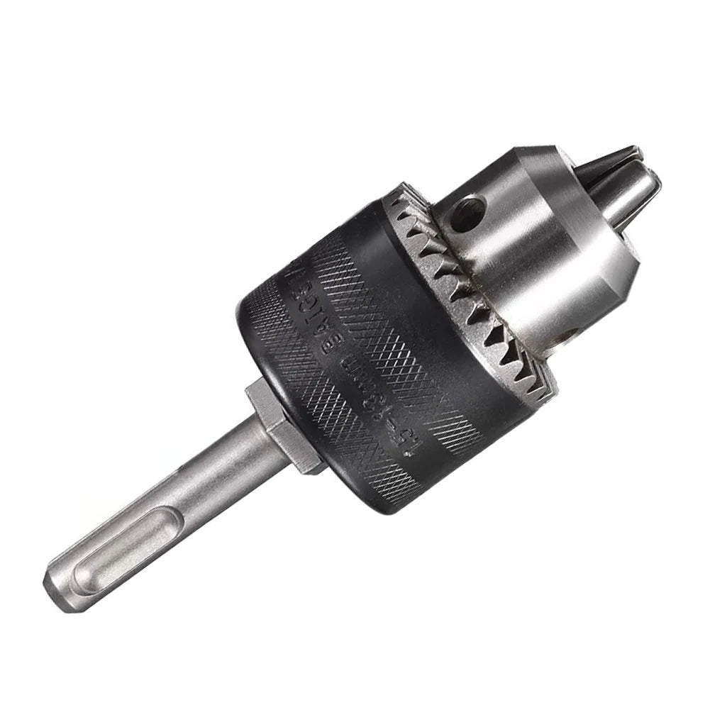 Drill Chuck 3-Jaw Key Chuck With For SDS-Plus Round Shank Mounting Thread 1/2inch-20UNF Drill Chuck Thread Quick Change Adapter Qme