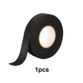 1-4pcs 15/25M High Temp Wire Harness Wrapping Tape Self-Adhesive Automotive Wiring Harness Fabric Tape for Car Noise Damping Qme 1pcs 15M(49.21ft) 9mm
