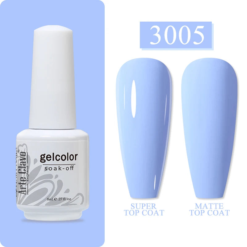 Arte Clavo Art Nails Varnish Base Coat Gel Nail Polish UV LED Lamp