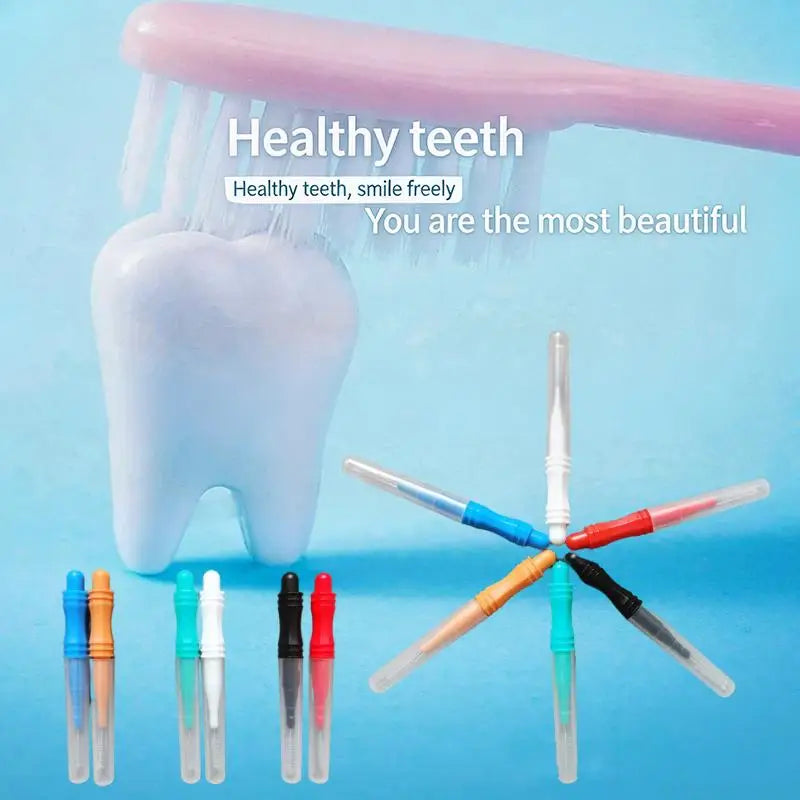 Economical Interdental Brush Toothbrush Designed Braces Cleaning Qme