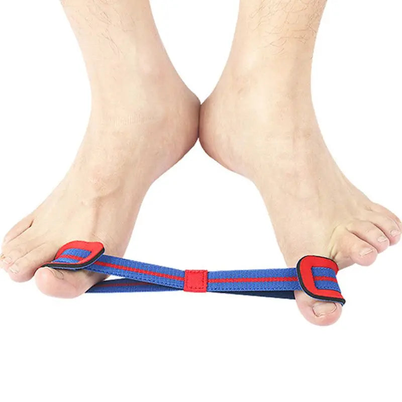 Elastic Big Toe Soft Binding Belt Flexible Comfort Buffer Strap Qme