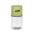 CC11180ml Glass Quantitative Seasoning Jar Press-type Salt Control Qme Green