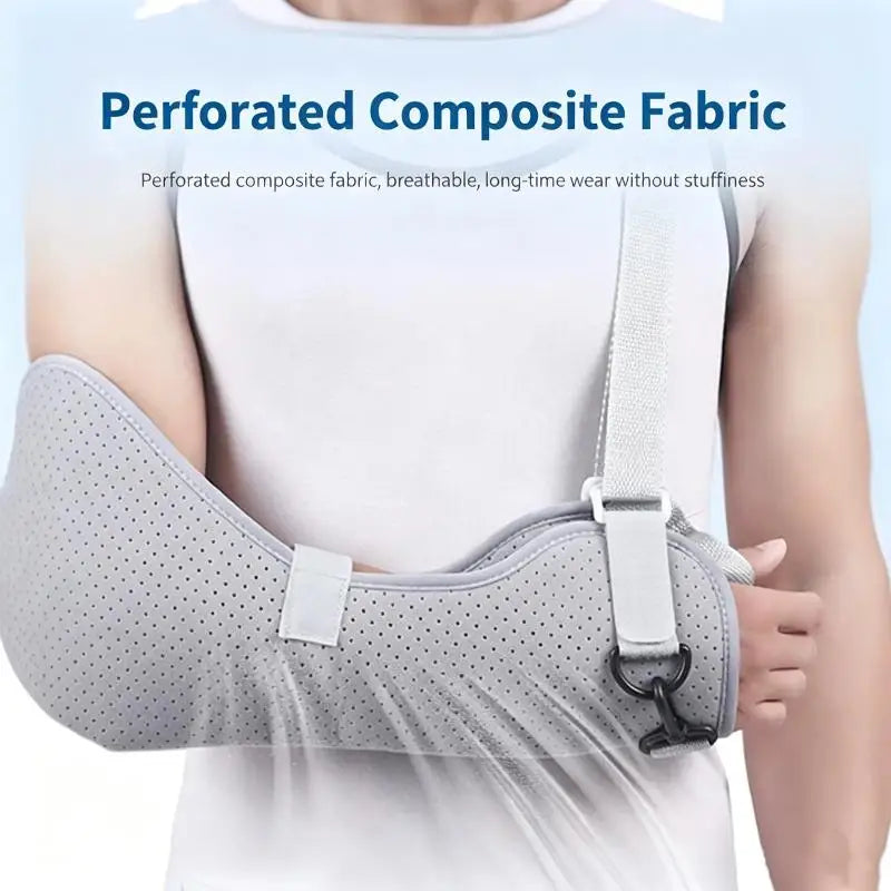 Adjustable Post-surgery Shoulder Sling Lightweight Breathable Mesh Qme