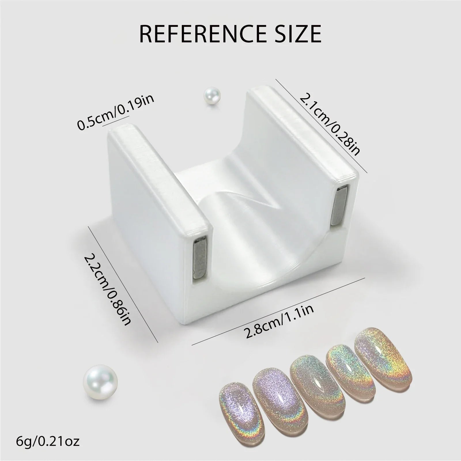 Cat Eye Magnet Tool Nail Art Cat Eye Magnet Stick For Cat Eye Gel Effect Special Velvet 5D Manicure Salon DIY Magnetic Tool Qme