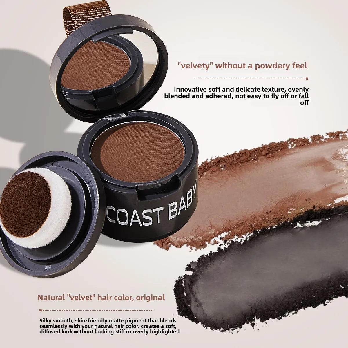 COAST BABY Root Touch-up Powder Waterproof Sweat-resistant Instant Qme