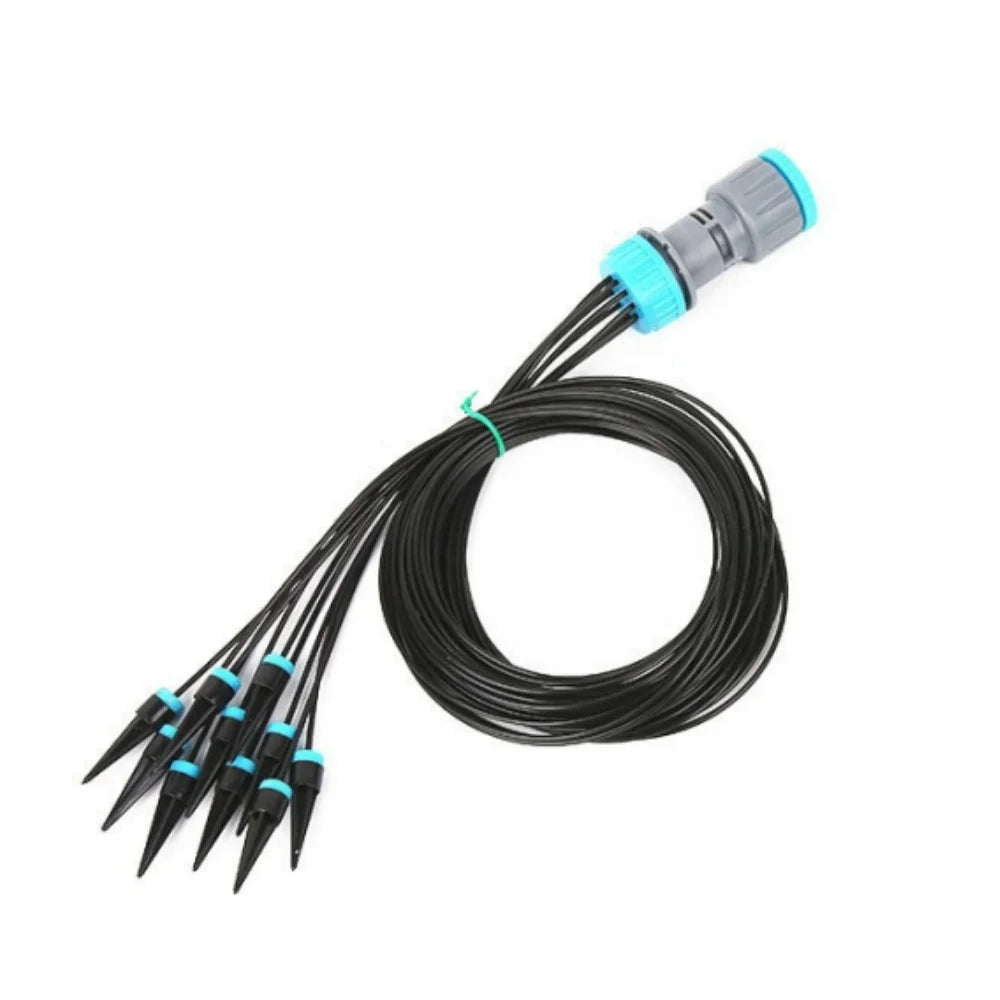 Garden Automatic Irrigation kit 10Pcs Drip Nozzles Plant Watering Devices Gardening Irrigation System Water Saving Sprinklers Qme 1 Set