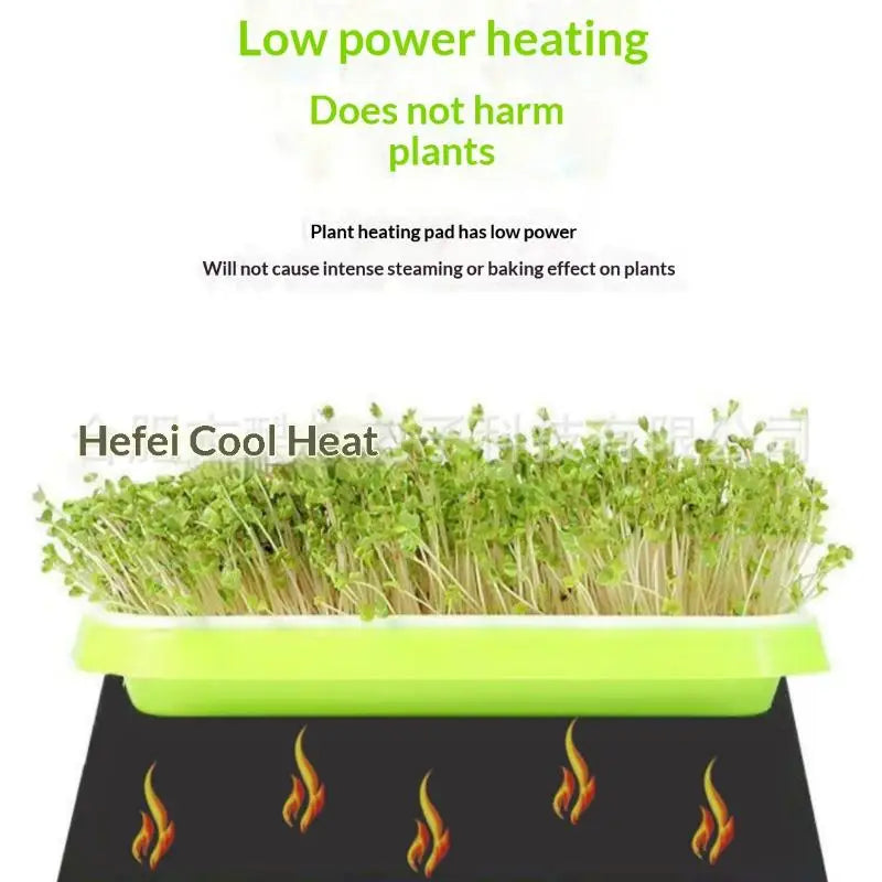 8 5 7 5W Plant Heat Mat PVC Leather Warming Indoor 35-55 USB Warm Qme
