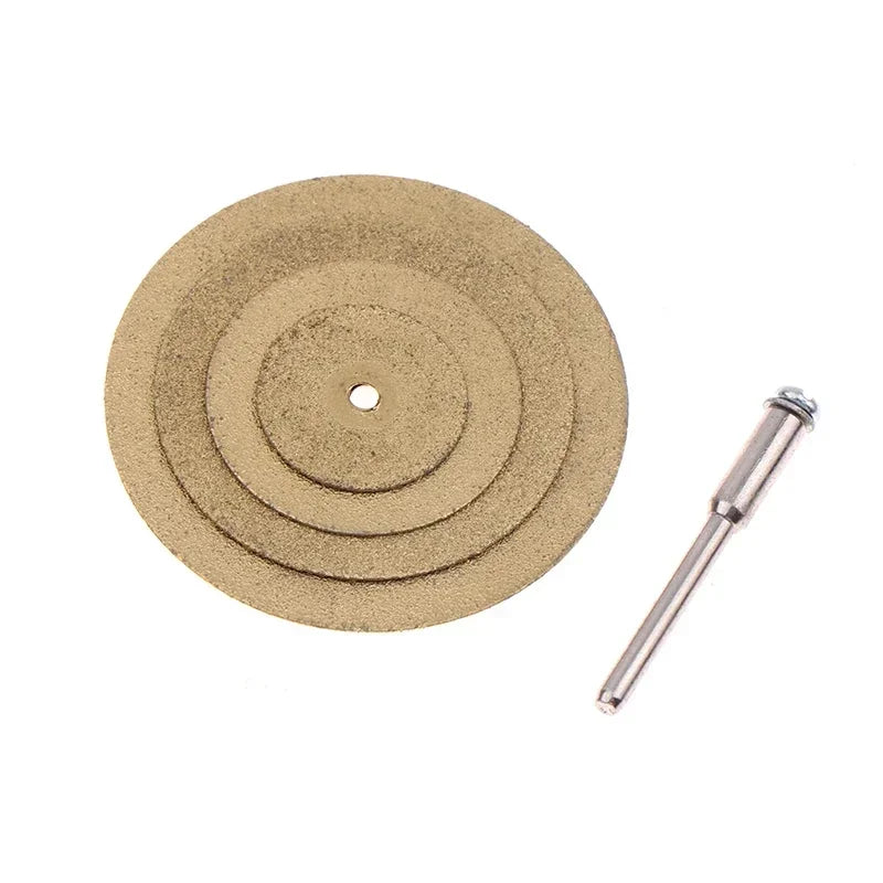 20/30/40/50mm Diamond Cutting Disc For Rotary Tools Coated Circular Saw Blade For Cutting Gemstone Glass Ceramic Qme