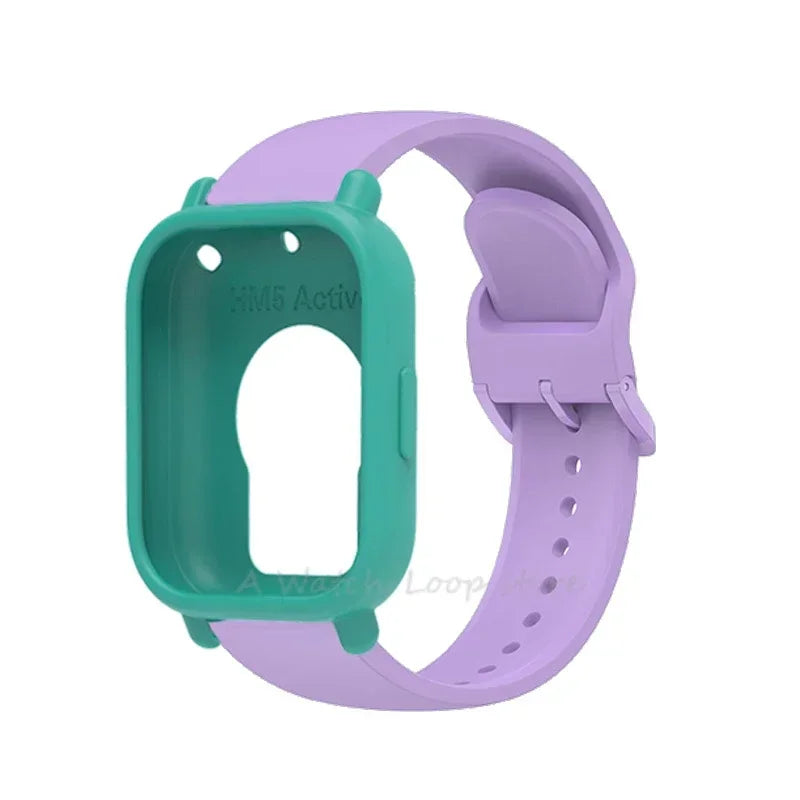 Silicone Case Strap Redmi Watch 5 Lite Active Repacement Bracelet
