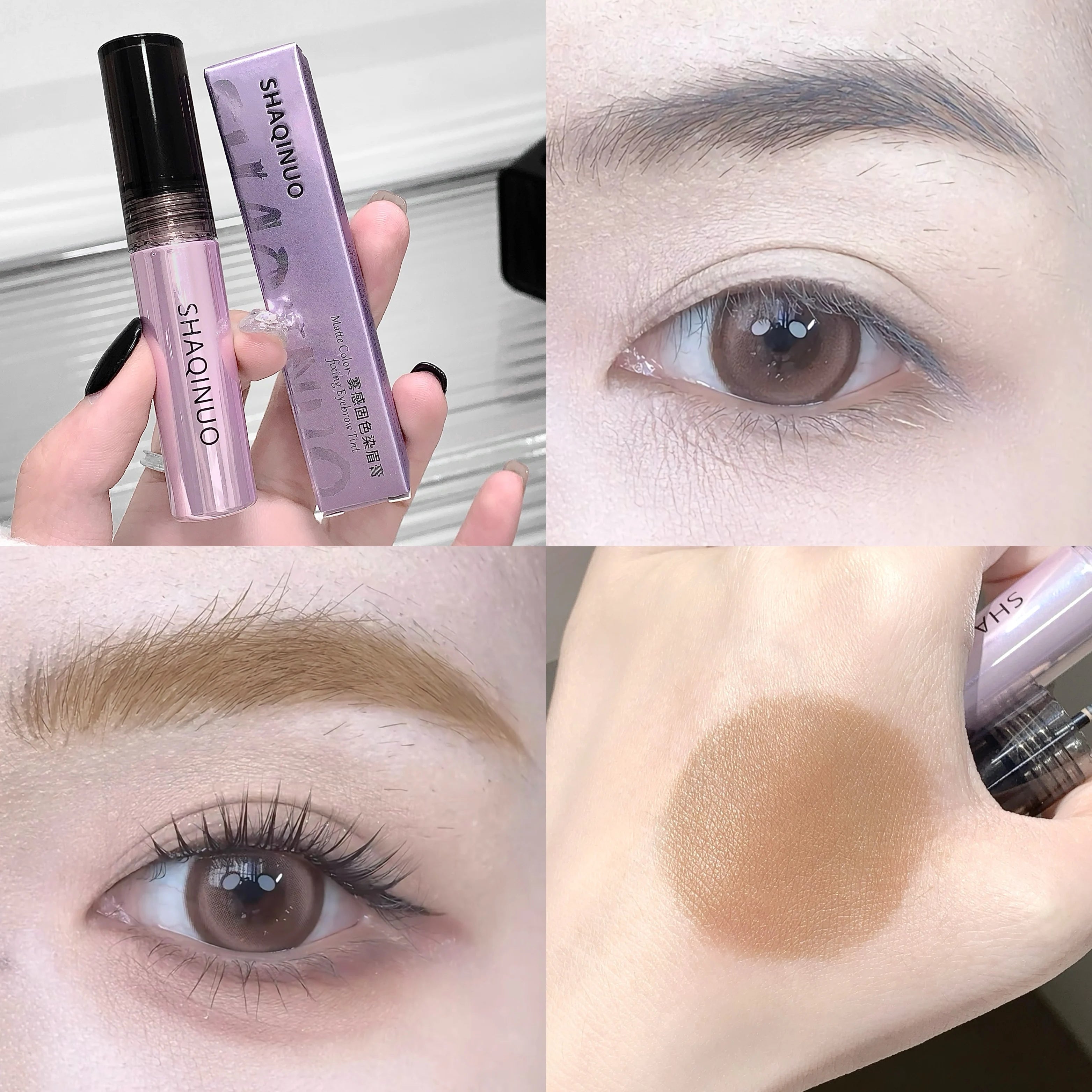 SHAQINUO Velvet Mist Eyebrow Dye Cream Quick-drying Waterproof Qme S9093-01