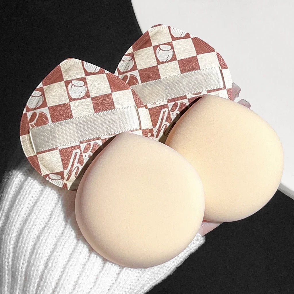 Dry and wet makeup puff sponge soft Korean style cute elastic marshmallow soft cushion makeup foundation set Qme
