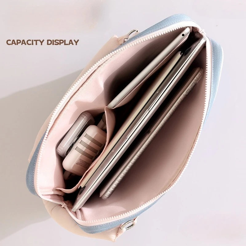 Laptop Tote 1415.6 Inch Laptop Protective Case Commuter Bag for Apple MacBook Huawei Lenovo Xiaomi HP Dell Acer Computer Case Qme