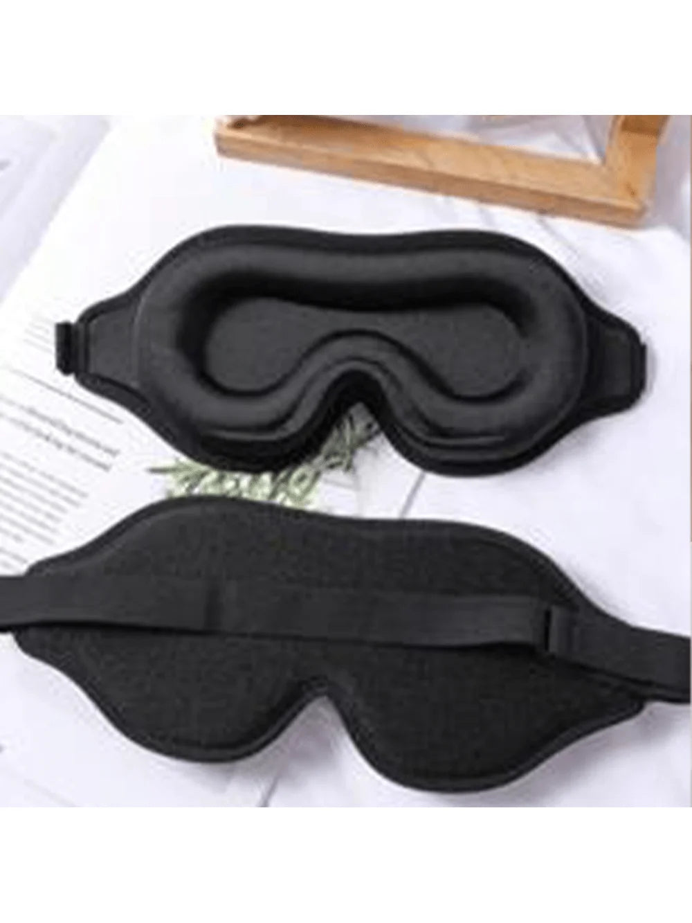 3D Sleep Mask Comes Ear Plugs Unisex Night Block Lights Soft Qme