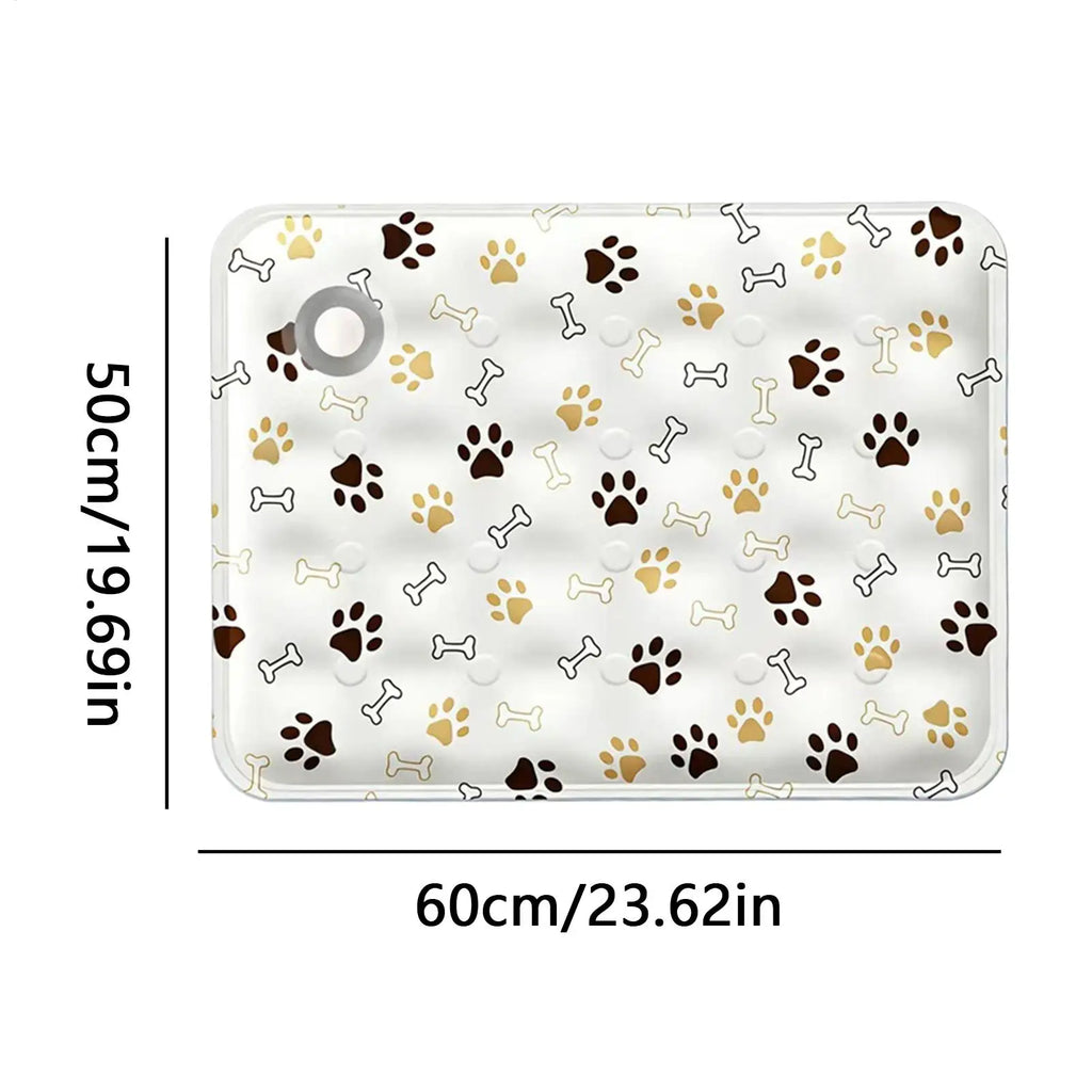 Pet Cooling Mat Hot Summer Moisture-Resistant Cushion Summer Self-cooling Pet Pad For Sleeping Resting Travel Shelter Backyard Qme