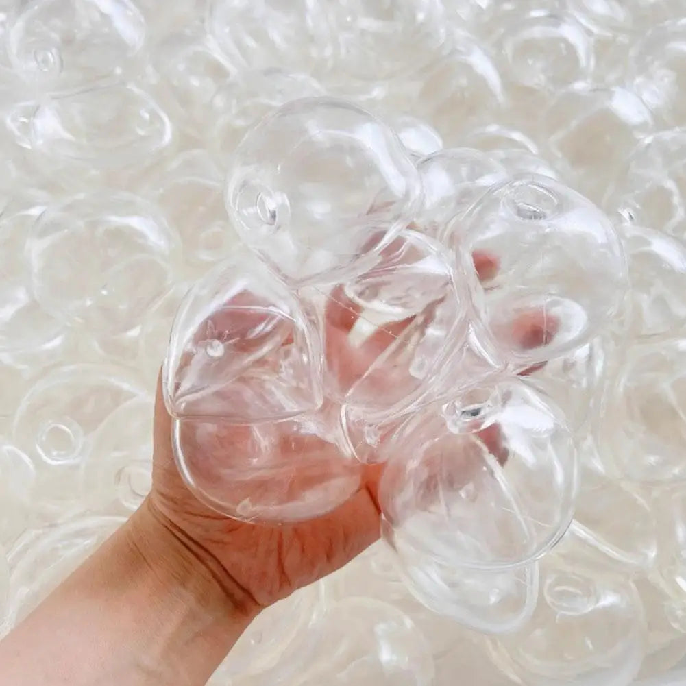 DIY Empty Ball Shell for Handmade Squishy Toy Clear Soft Rubber Skin for Maltose Squeeze Ball Creative Stress Relief Toy Qme