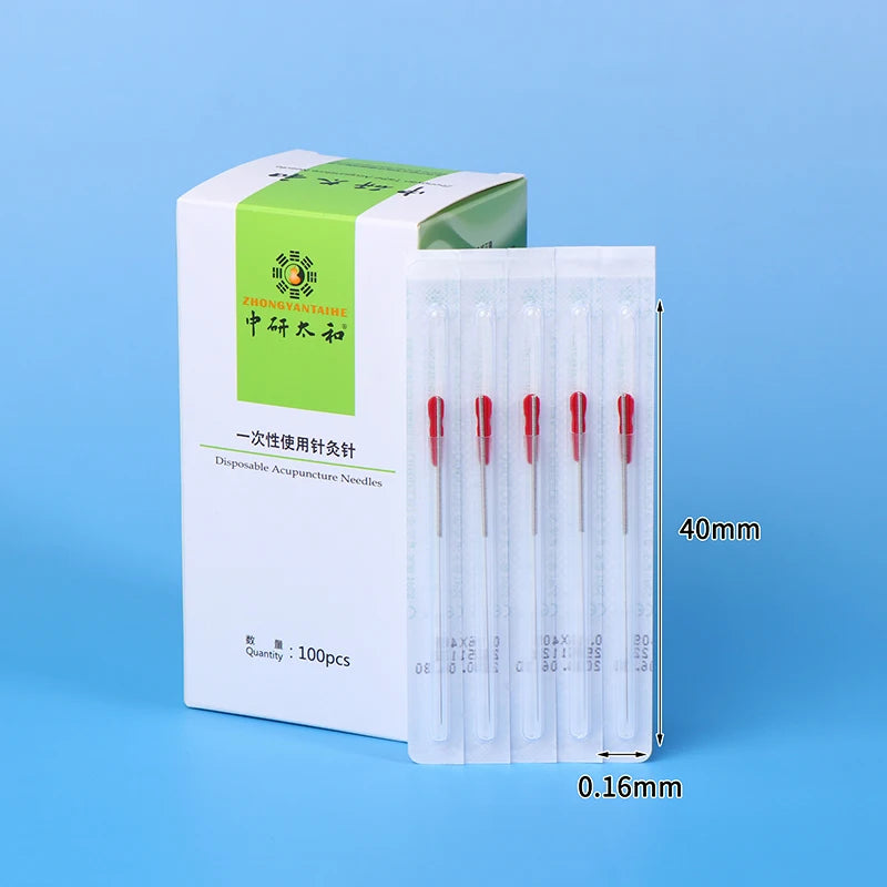 Disposable Stainless Steel Acupuncture Needles Sterile Individually Qme E