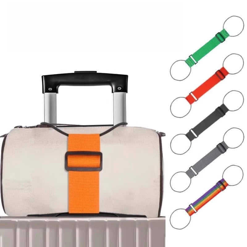 Luggage Straps Backpack Trolley Case Elastic Fixed Checked Qme