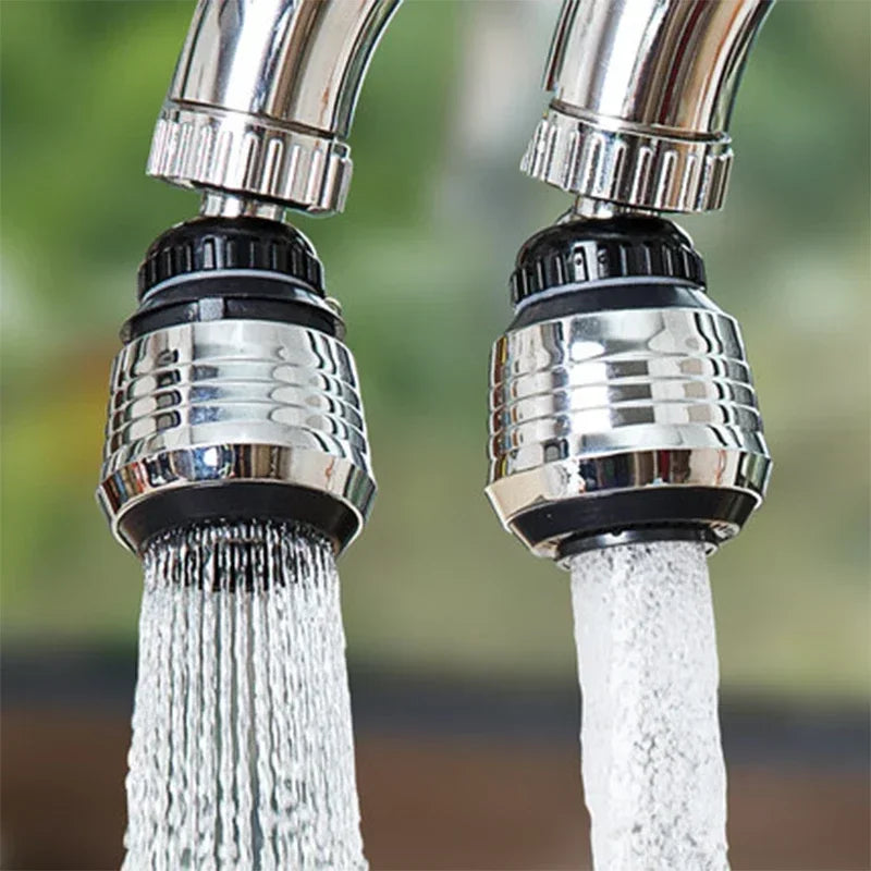 Kitchen Gadgets 2 Modes 360 Rotatable Bubbler High Pressure Faucet Extender Water Saving Bathroom Kitchen Accessories Supplies Qme