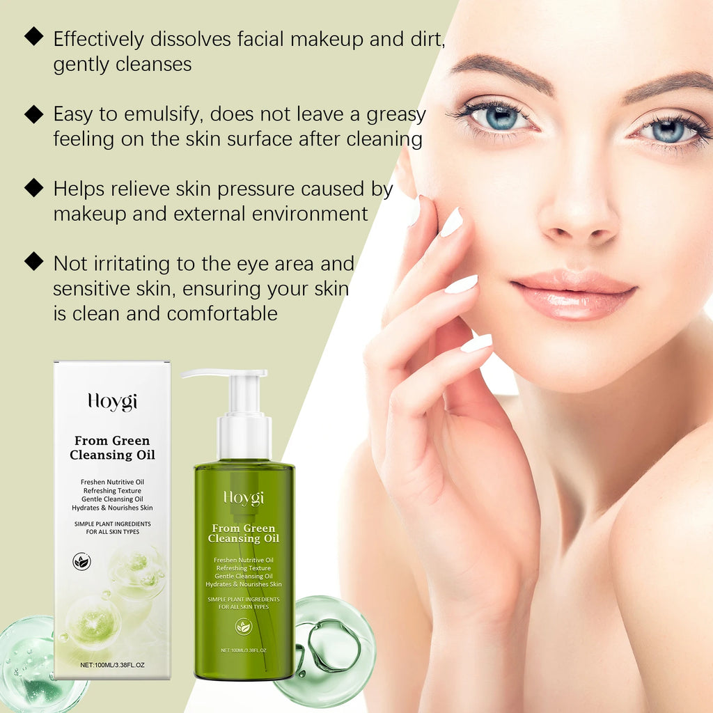 Gentle Makeup Remover Oil Deep Cleansing Pore Dirt Remove Blackhead Refreshing Cleansing Oil Exfoliator Facial Cleansing Makeup Qme