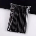 50-piece Crystal Eyelash Brushes Extension Mascara Professional Qme black