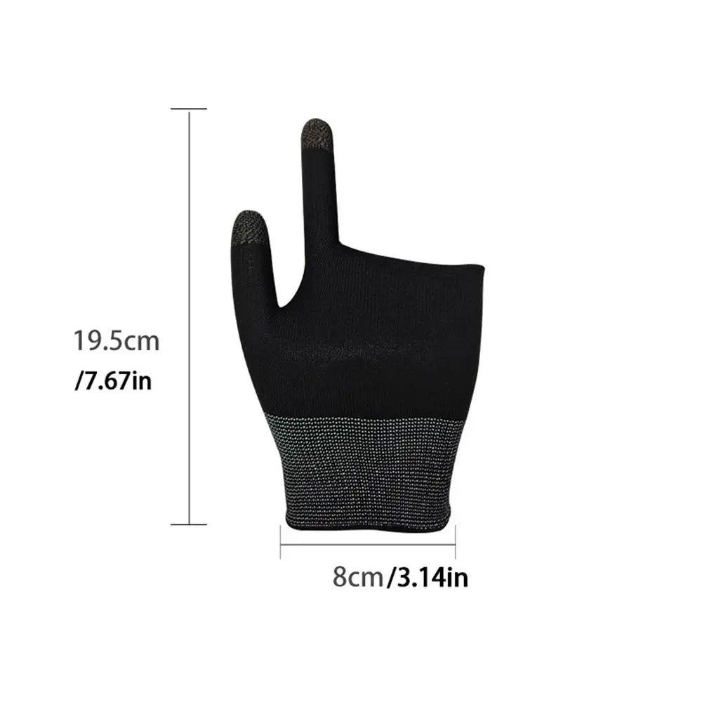 Hand Cover Gaming Finger Sweatproof Breathable Thumb Gloves Touch Qme