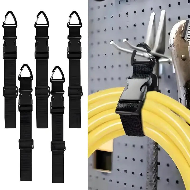 Multipurpose Adjustable Storage Extension Straps Garage Workshop Tool Qme