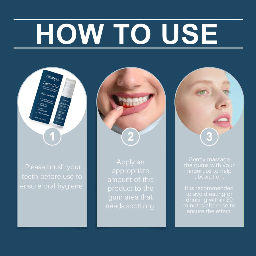 Rapid Repair Gums Gel Effectively Relieve Tooth Allergy Dental Caries Tooth Cleaning Toothpaste Relieve Tooth Damage Serum Qme