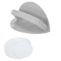 A02F-Self-Adhesive Semi-Circular Sanding Tool With 320 Grit Sandpaper- Corner Sander For Woodworking And Drywall Qme As Shown