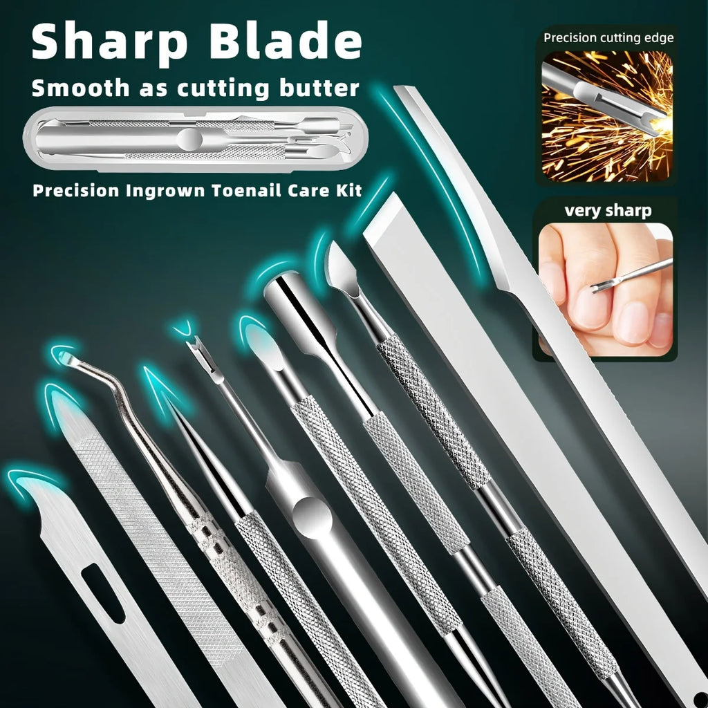 Stainless Steel Nail Care Precision Cuticle Remover Trimmer Includes Qme